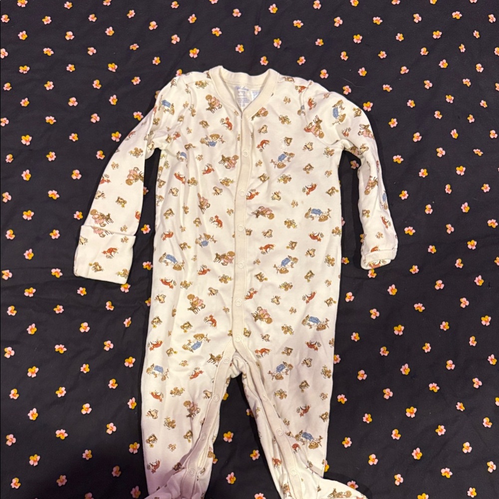 Ralph Lauren Layette Cream Kids One Piece